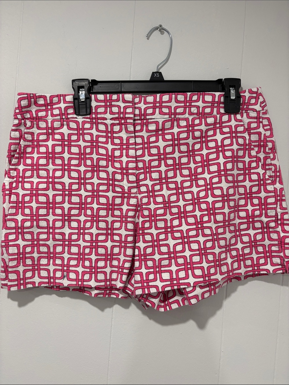 Trina Turk Pink Geometric Print Shorts